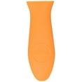 thumbnail image 1 of Lodge Silicone Hot Handle Holder Heat-Resistant Comfortable Grip Citrus Orange, 1 of 2