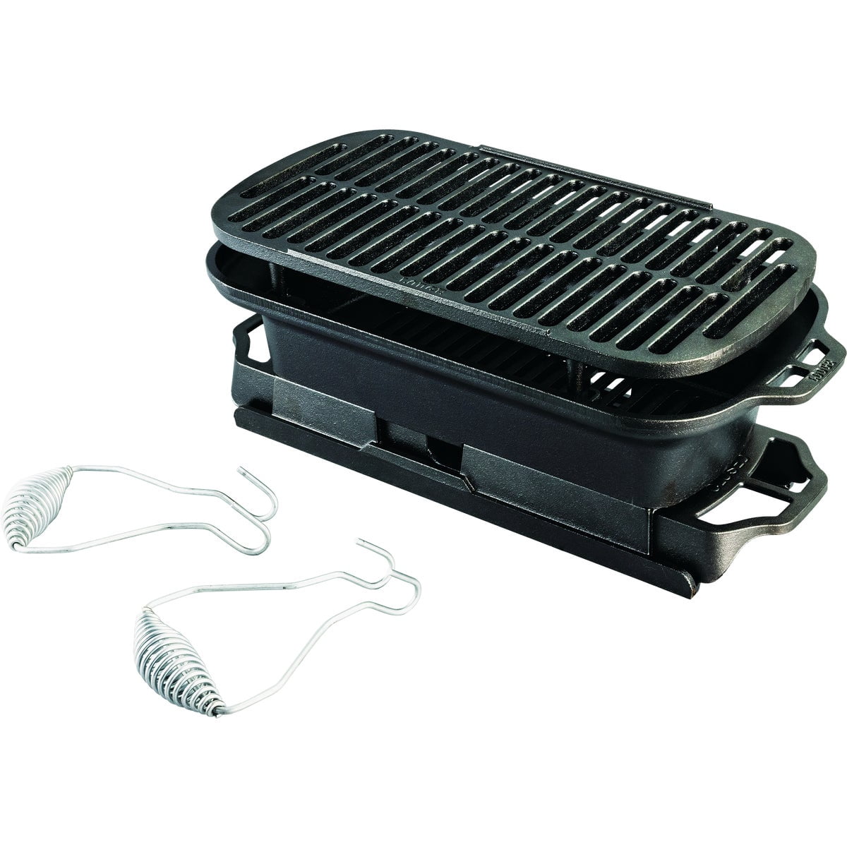 Lodge Sportsman's Pro Charcoal Grill Black