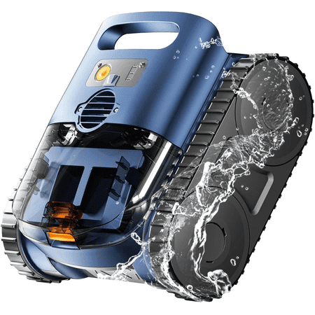 Lodoba Robotic Pool Vacuum Cleaner, Cordless, Brushless, For Inground Pools, 2.5L Filter Basket (SAT25)