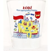 Lodz Poland Great Polish Cities Collection Shot Glass