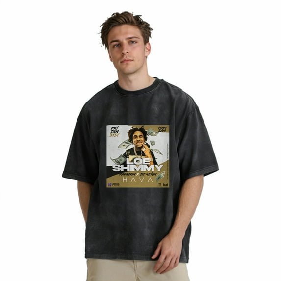 Loe Shimmy Unisex Summer Street Style T - Shirt Short sleeves trendy design