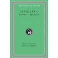 thumbnail image 1 of Loeb Classical Library: Greek Lyric, Volume I: Sappho. Alcaeus (Hardcover), 1 of 1