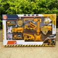 thumbnail image 1 of Loespoir 14 Pcs Pullback Construction Vehicle Set, Pull Back Toy Construction Trucks, Friction Powered Engineering Vehicles, For Kids Play, Sandbox Toys, Birthday Gifts, Imaginative Play, 1 of 9