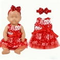 thumbnail image 1 of Loespoir 18 In Girls' Doll Casual Clothing Set, Baby Doll Clothes, Baby Doll Accessories , For Role Play, Pretend Dress Up, Doll Care, Playing House, Creative Storytelling(A), 1 of 6