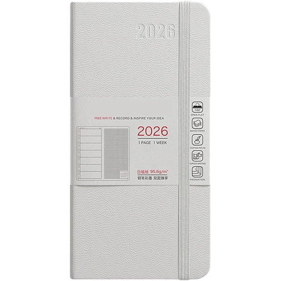 Loespoir 2026 Weeks Planner, 2026 Weekly and Monthly Planner, Academic and Business Organizer, for Goal Setting, Schedule Management, Note Taking, Gift(F)