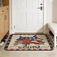 thumbnail image 1 of Loespoir 4th of July Doormat Rug Stars Door Mat Non Slip Washable Low-Profile for Floor Entrance Front Holiday Home Decor Indoor Outdoor, 1 of 4