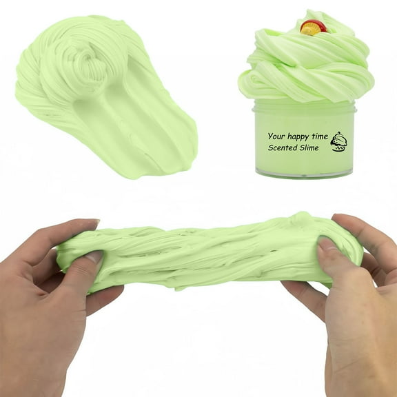 Loespoir 70ml Furry Cloud Butters Slimes Clays Toy, Stretchy Slimes for Stress Relief and Creatives Sculpting, Sludge Toy for Boys Girls, Non Settling