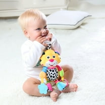 Loespoir Baby Car Seat Toys With 32 Music And Teether, Infant Soft Rattle, Early Development Hanging Stroller Toy for 0-3 Age Kids