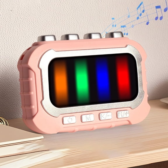 Loespoir Children's Handheld Game Console, Fingertip Speed Training Toy, Concentration Stress Relieving Tool For Kids, Focus Game, Puzzle Challenge, Skill Building(Pink)