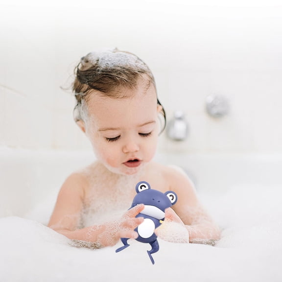 Loespoir Childrens Bath Toys, Babies Swimming and Water Play Toys, Bath Time Fun, Sensory Play, Kids Gift, Safe Design, Christmas Birthday Gift Toys for Girls Boys(Blue)