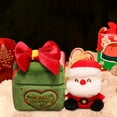 thumbnail image 1 of Loespoir Christmas Stuffed Toy Bundle, Santa and Reindeer Surprise Box, Festive Gift Set for Holiday Entertainment, with Multiple Plush Characters and Accessories(A), 1 of 8