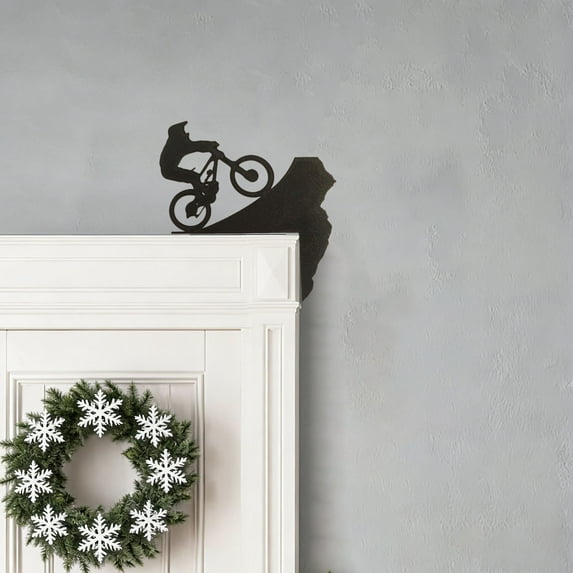 Loespoir Door Corner Decoration, Exquisite Wood Decoration, Arrangement Ornaments, For Home Entryway, Wall Accent, Corner Shelf Decor, Handmade Wood Craft(D)