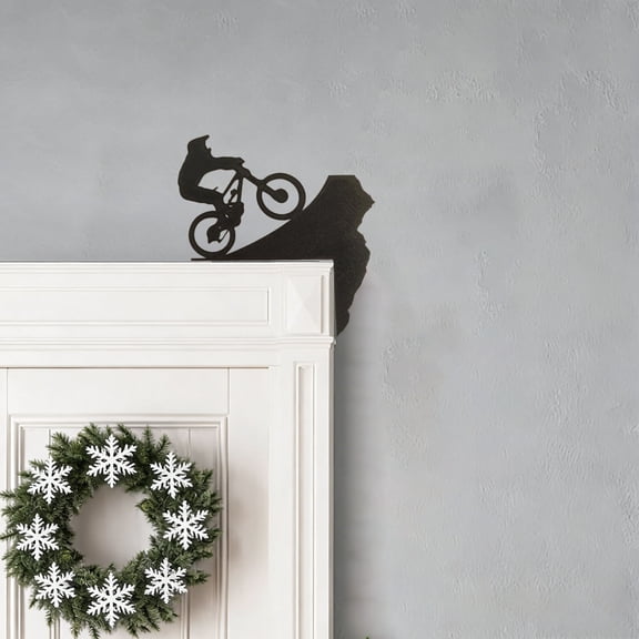 Loespoir Door Corner Decoration, Exquisite Wood Decoration, Arrangement Ornaments, For Home Entryway, Wall Accent, Corner Shelf Decor, Handmade Wood Craft(D)