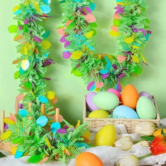 Loespoir Easter Hanging Decoration, Home DIY Decoration, Spring Craft Ornament, for Door, Window, Tree, Party, Festive Project, Sturdy Material for Crafting