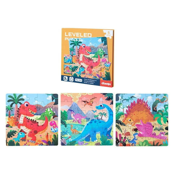 Loespoir Magnetic Puzzle For 3-6 Years Old, Educational and Intelligence Toy, Advanced Magnetic Jigsaws For Kids, For Cognitive Development, Pattern Recognition, Creative Play(Orange)