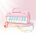 thumbnail image 1 of Loespoir Portable Electronic Keyboard Piano, Beginner Music Learning Instrument, Educational Toy for Skill Development & Creative Expression, with Multiple Sounds(Pink), 1 of 6
