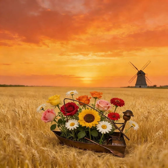 Loespoir Rusted Sailboat Plants Desktop, Decorative Flower Pot Sailboat, Nautical Planter, for Succulents, Herbs, Desk, Shelf, Coastal Decor, Sturdy Resin