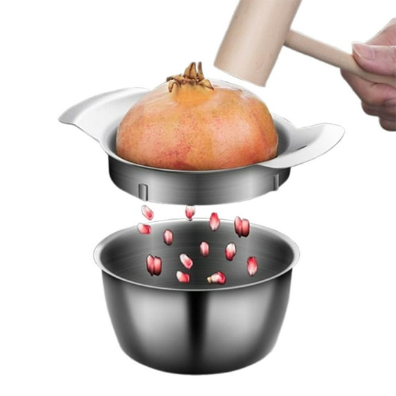 Loespoir Stainless-Steel Pomegranate Des-er, 3-in-1 Pomegranate Tool, Opener Cutter And ing Spoon, For Kitchen, Fruit Prep, Removal, Cooking Gadget(C)