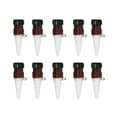 thumbnail image 1 of Loetky 10 Pcs Ceramic Self-Watering Spikes, Automatic Plant Watering Stakes for Indoor Outdoor Potted Plants, Drip Irrigation System with Plastic Tubes, 1 of 9