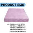 thumbnail image 1 of Loetky Fitted Mattress Cover (Milk Velvet/Coral Fleece) | Heat-Locking Fabric, 360° Elastic (No Shifting), Stain-Dust Resistant, Extends Mattress Life, Homeowners/Pet Owners - 90*200Cm, 1 of 6