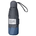 thumbnail image 1 of Loetky Compact Travel Umbrella Windproof with UV Sun Protection, Automatic Open Close Pocket Size Totes Umbrella for Rain and Shine, Portable for Purse, hazy, blue, 1 of 9