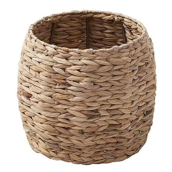 Loetky Large Hand Woven Seagrass Planter Basket, Boho Farmhouse Style Decor for Indoor Outdoor Plants, Storage Bin for Home, Kitchen, or Table Centerpiece