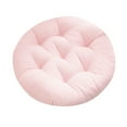 thumbnail image 1 of Loetky Round Bar Stool Cushions - Non-Slip Seat Pad,Cotton Linen Stool Cover Breathable Chair Pad Cushion for Office Student Dining Chairs Grey 40X40Cm(16X16Inch), 1 Seat Cushion, 1 of 2