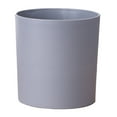 thumbnail image 1 of Loetky Small Cylindrical Ceramic Plant Pot with Drainage Hole, Modern Decorative Flower Planter for Indoor Outdoor Succulents, Cacti, Herbs, Home & Garden Decor, Grey, 1 of 4