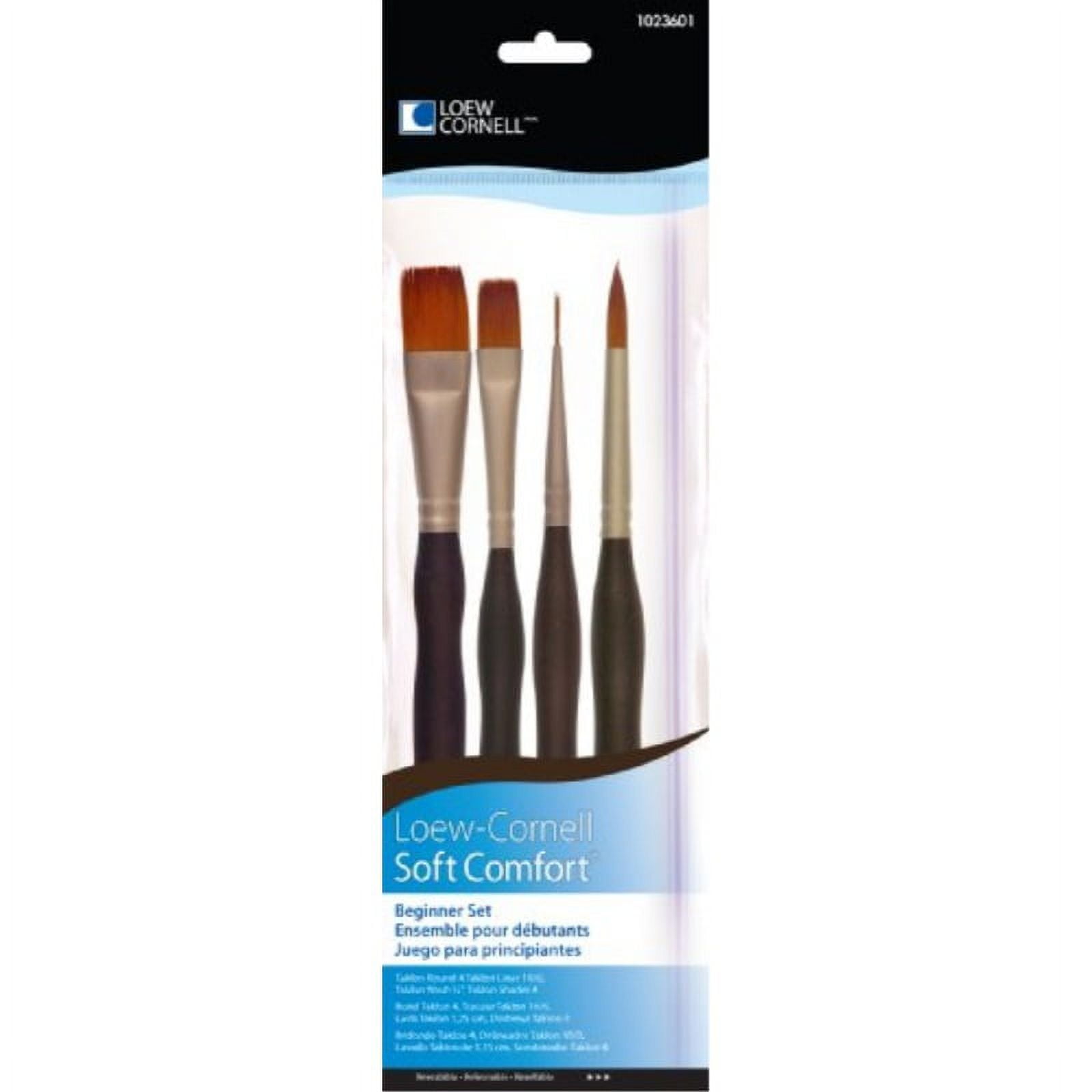 Loew Cornell Soft Comfort Beginner Brush Set
