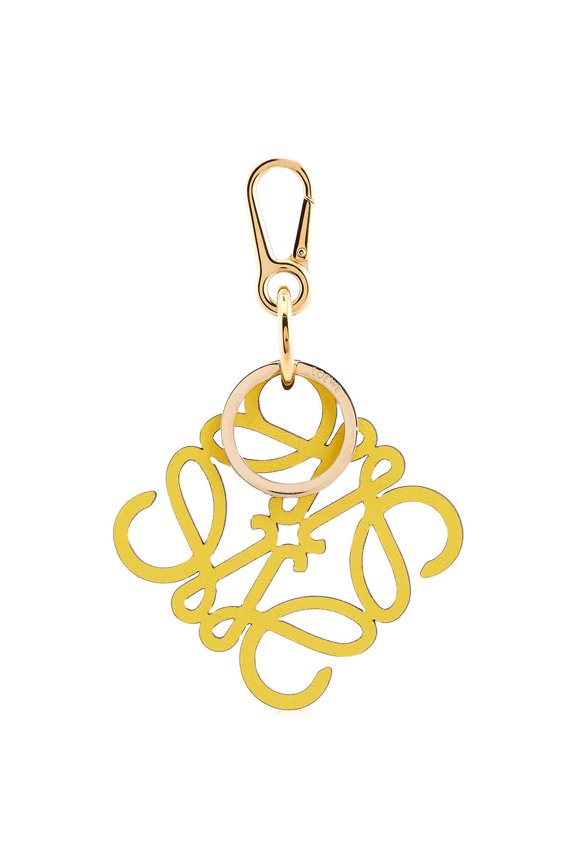 Anagram Charm - Yellow/Gold