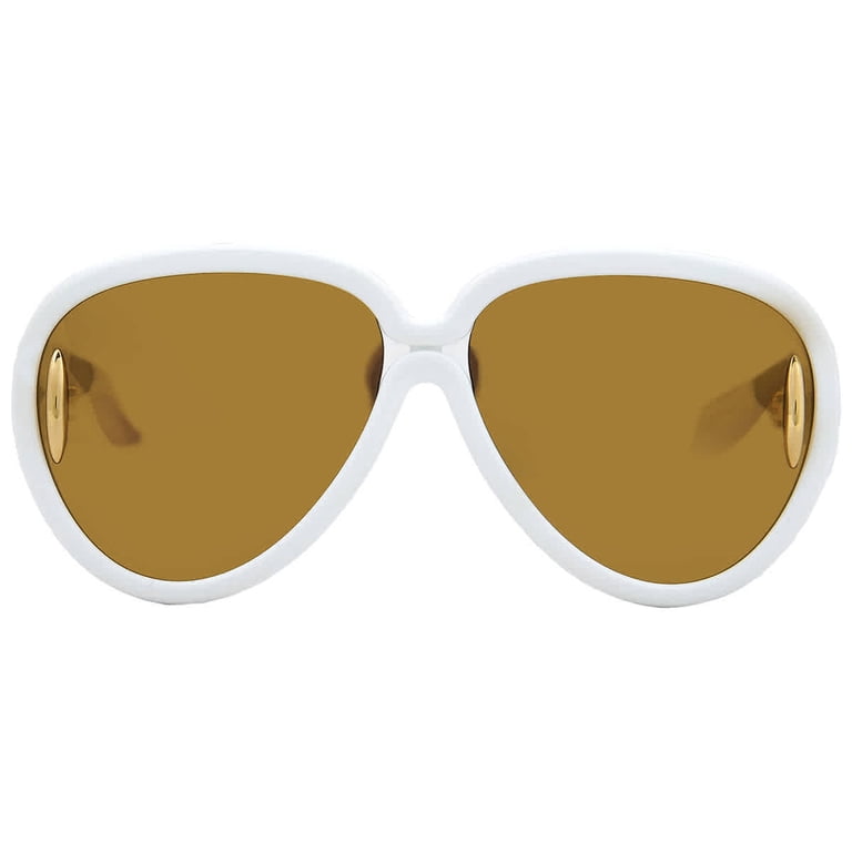 Loewe Unisex LW40132I 65mm Sunglasses, White - Walmart.com display picture 2