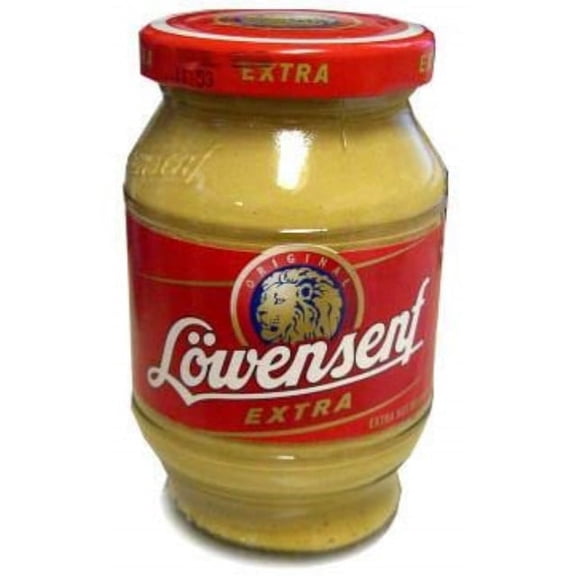 Lowensenf Extra Hot German Mustard, 9.3 oz