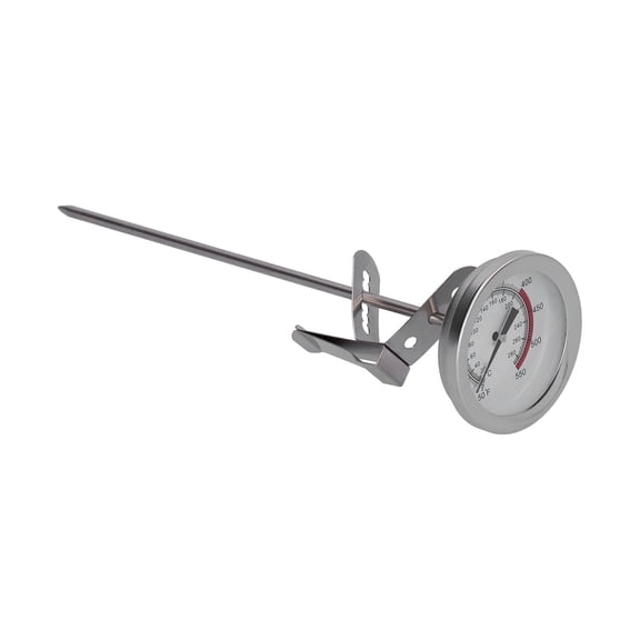 Baking Thermometer,Stainless Steel Frying Thermometer Milk Tea Coffee Fryer High Temperature Thermostat For Turkey BBQ Grill,Cooking Thermometer For Liquids