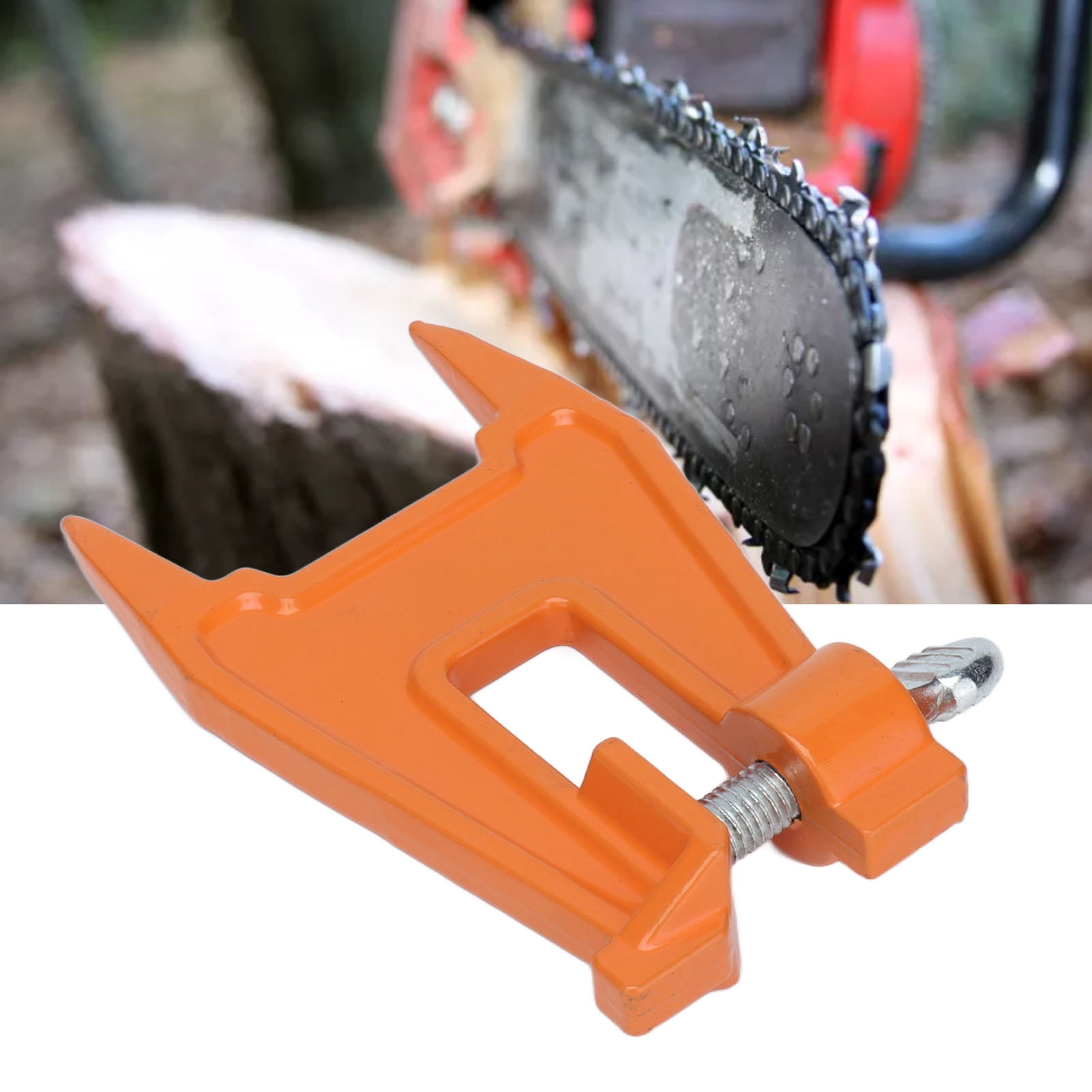 Loewten Chainsaw Vise,Heavy Duty Stump Vise,Chain Filing Vise