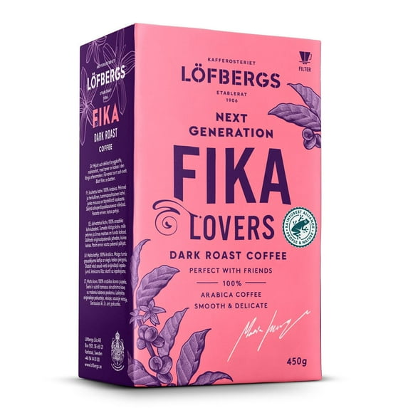 Lofbergs Dark Roast Ground Coffee, 15.87oz (2)