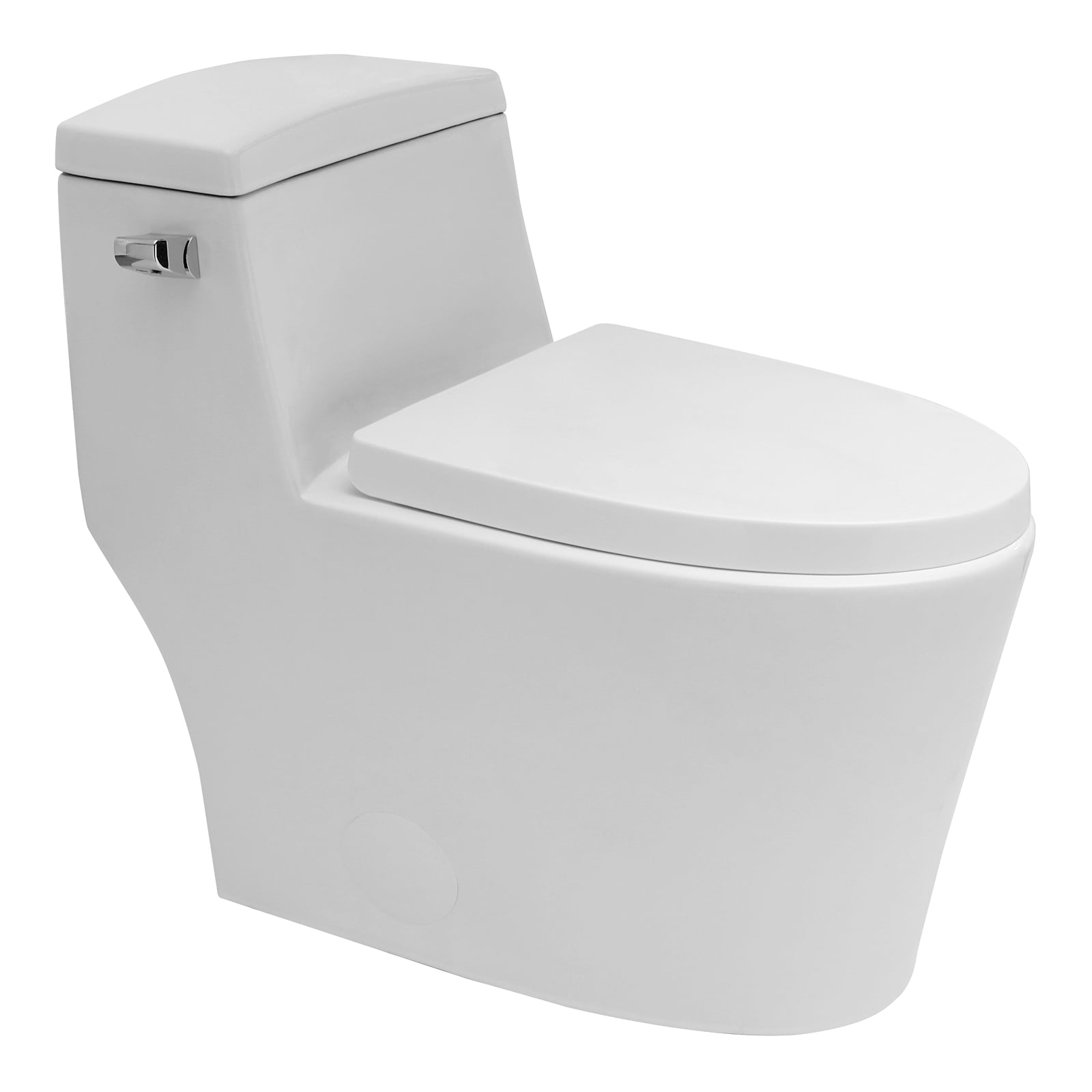 うおた WinZo High Efficiency Compact One Piece Toilet with Dual