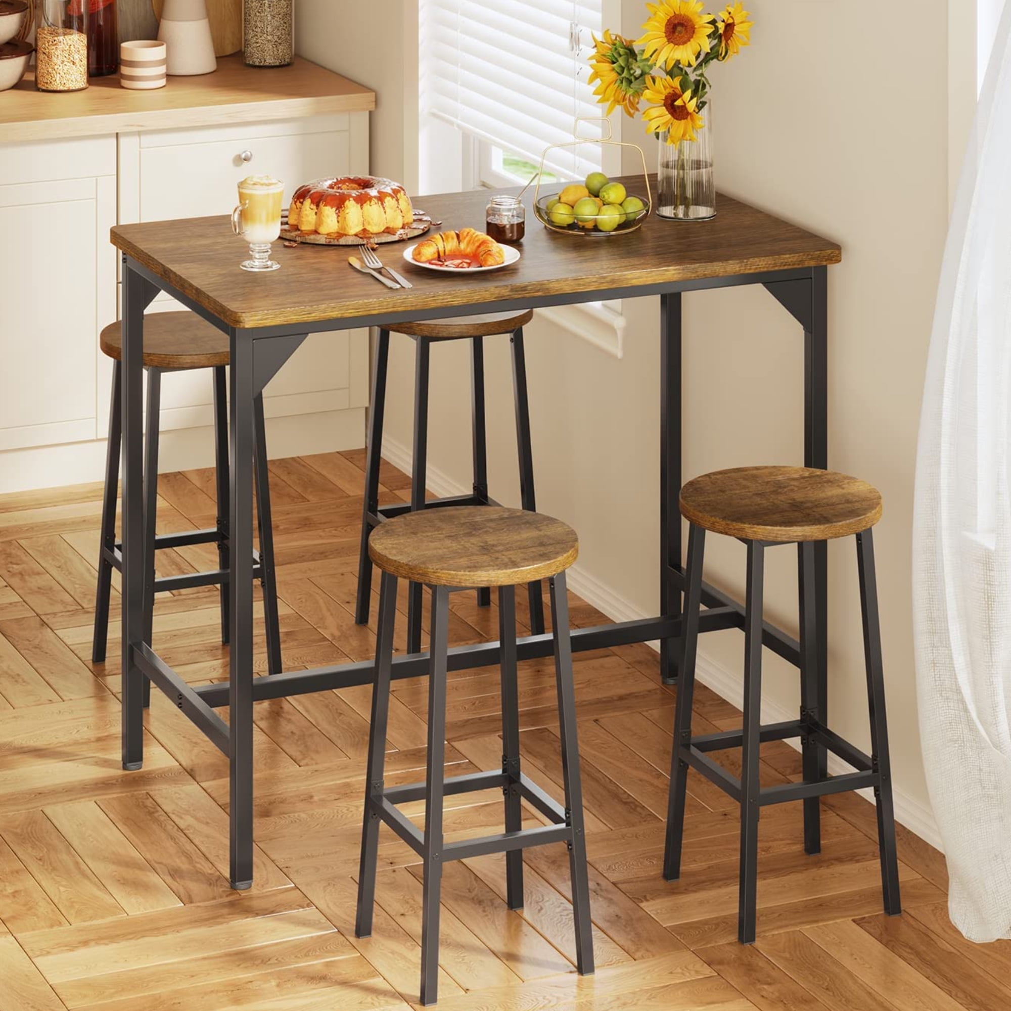 Retro bar 2024 table and chairs