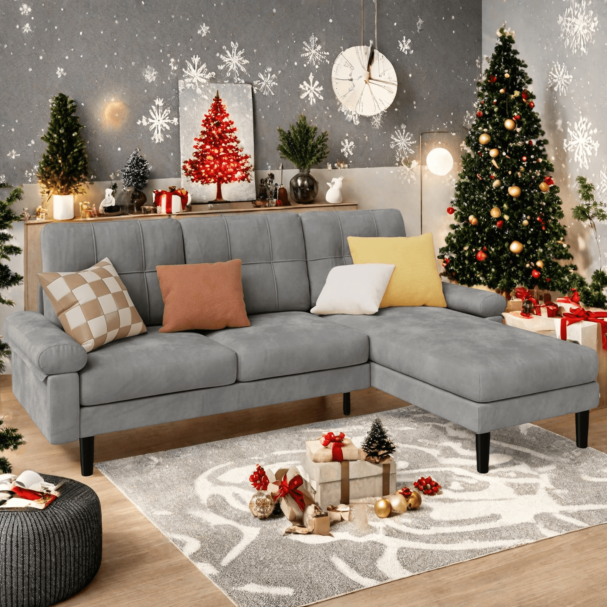 Lofka Convertible Sofa and Velvet L Shaped Sectional Philippines