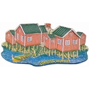 Lofoten Norway 3D Fridge Magnet Souvenir Gift,Resin Handmade Lofoten Refrigerator Magnet Home Decoration Collection