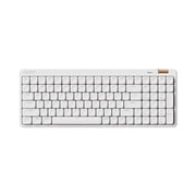Flow Lite 100 Keys Low Profile Mechanical Keyboard, Swappable Rechargeable Wireless Keyboard with 2.4G Receiver, Bluetooth and Wired Connection for Windows, Mac