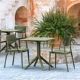 thumbnail image 1 of Loft Bistro Set with 27 in. Table Top, Olive Green - 3 Piece, 1 of 1