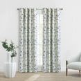 thumbnail image 1 of Loft Living Felicia Blackout Grommet Indoor Curtain 52 x 108 in Silver, 1 of 6