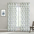 thumbnail image 1 of Loft Living Fremont Sheer Grommet Indoor Curtain 52 x 63 in Multi, 1 of 7