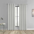 thumbnail image 1 of Loft Living Galiano Blackout Grommet Indoor Curtain 52 x 108 in Silver, 1 of 7