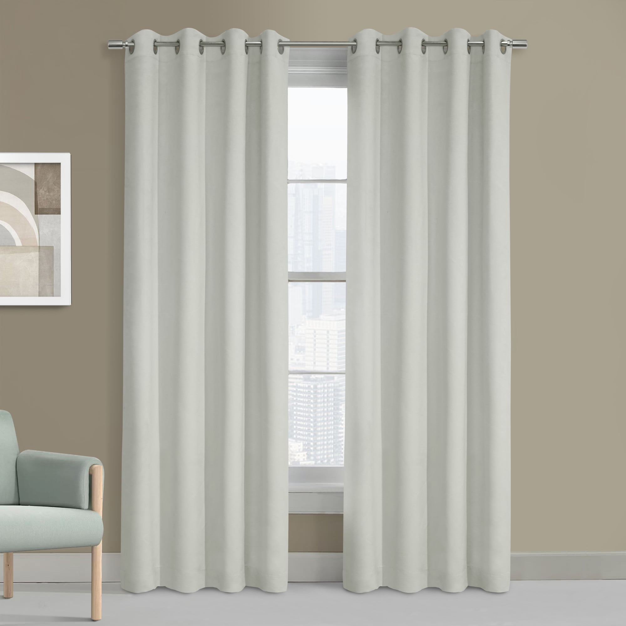 Loft Living Nova Blackout Grommet Indoor Curtain 54 x 84 in