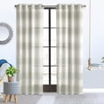 thumbnail image 1 of Loft Living Petoskey Sheer Grommet Indoor Curtain 52 x 95 in Ivory Grey, 1 of 4