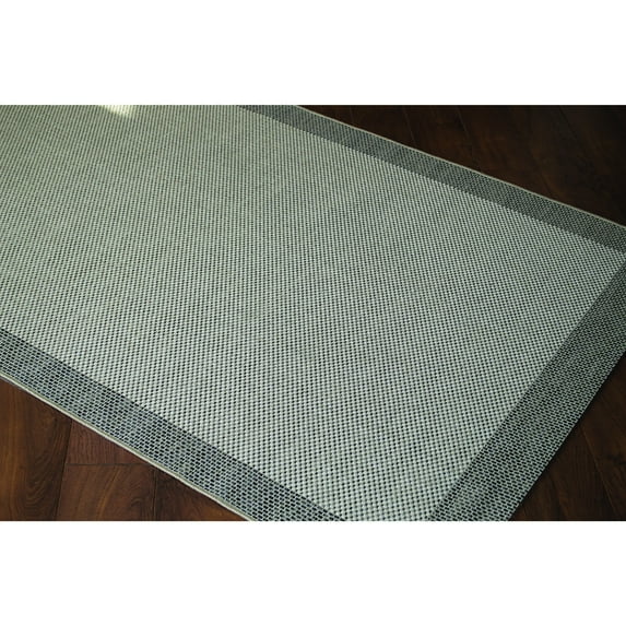 Loft Prime Border Black Rug - 7'10 x 10'