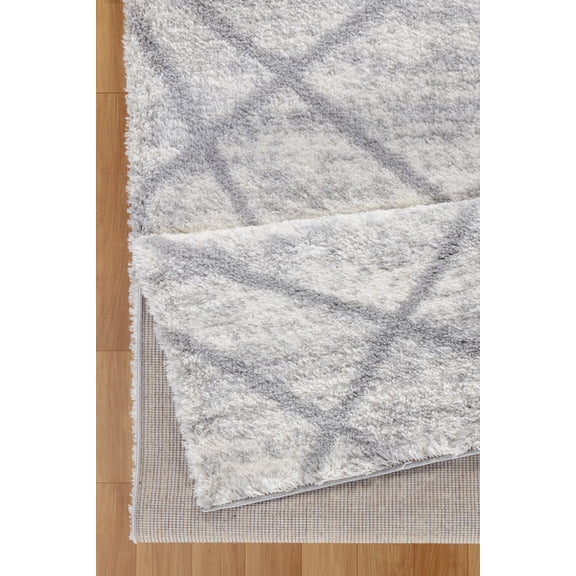 Loft Shag GC_CZY1004 Ivory Shaggy Area Rug