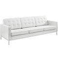 thumbnail image 1 of Loft Top-Grain Leather Sofa, 1 of 5
