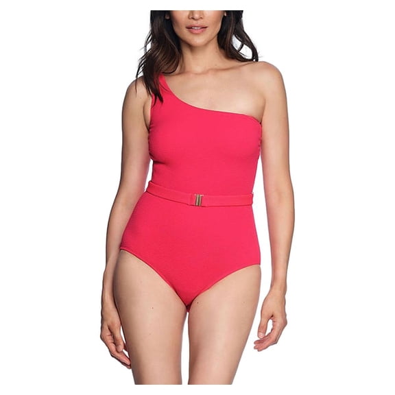 Loft Women's One Piece Swimsuit in Red Size L